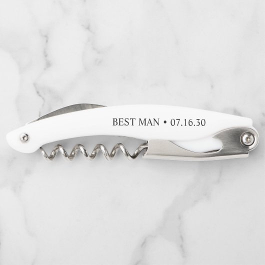 最高の男のカスタムウェイターのコルクスクリュー ソムリエナイフ (裏面)