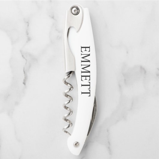 最高の男のカスタムウェイターのコルクスクリュー ソムリエナイフ (正面)