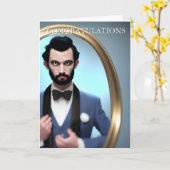 最高の男の友人からの祝福 カード (黄色い花)