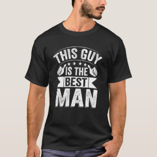 最高の男の友人 ウェディング グルームズメン 花嫁 bachelor パーティー tシャツ