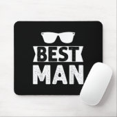 最高の男の友達 ウェディング グルームズメン 面白い 花嫁 バチェラーパーティー マウスパッド (マウス)