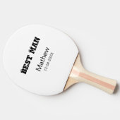 最高の男の子のみんなでパーティー 追加 名前 日付 シンプルに 卓球ラケット (横)
