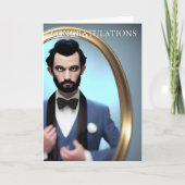 最高の男の祝福 カード (正面)