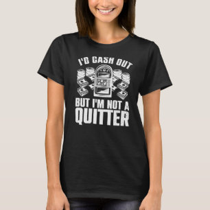 最高の男性へ女子カジノ賭博 Tシャツ