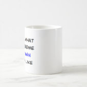 最高の男、かっこいい コーヒーマグカップ (中央)