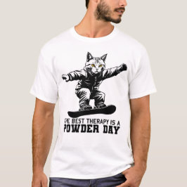 最高の療法はパウダーデー Tシャツ