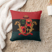 最高の皇族の高潔の頂上の枕(、黒三) クッション (ブランケット)