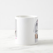 最高の看護師へ 写真入りギフト コーヒーマグカップ (中央)