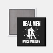 最高の社交ダンスデザイン男性へボーイズ社交ダンスD マグネット (正面/裏面)