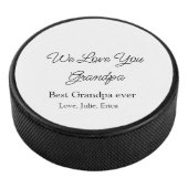 最高の祖父の写真ギフトクラシック アイスホッケーパック (3/4)