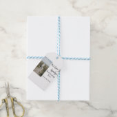 最高の祖父の写真ギフトクラシック ギフトタグ (より糸付き)