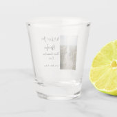 最高の祖父の写真ギフトクラシック ショットグラス (裏面)