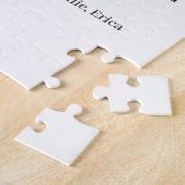 最高の祖父の写真ギフトクラシック ジグソーパズル (側面)