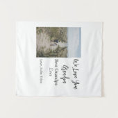 最高の祖父の写真ギフトクラシック タペストリー (正面(横))