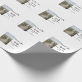 最高の祖父の写真ギフトクラシック ラッピングペーパー (角)