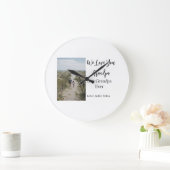 最高の祖父の写真ギフトクラシック ラージ壁時計 (ホーム)