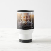 最高の祖父の定義 トラベルマグ (中央)