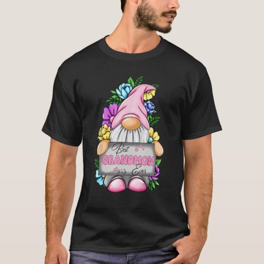 最高の祖父母エバー格言ハッピーマザーズデイ格言 Tシャツ (正面)