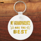 最高の祖父母 キーホルダー (正面)