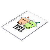 最高の紅茶ユーモア ベストフレンド ボバティー パン ノートブック (左側)