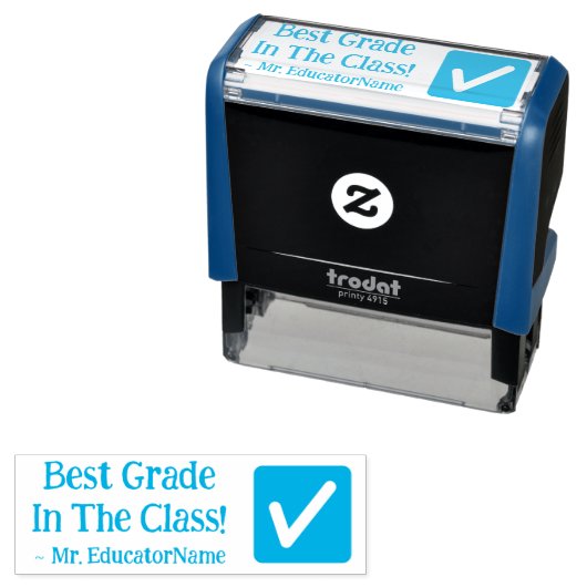 「最高の級級だ！」 先生スタンプ セルフインキングスタンプ (インサイチュ)