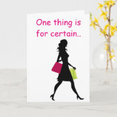 最高の素晴らしい40歳の買い物客–40歳の誕生日 カード (黄色い花)