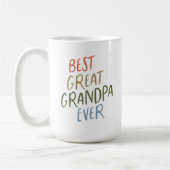 最高の素晴らしグランドパエバカラフルホリデータイプ コーヒーマグカップ (左)