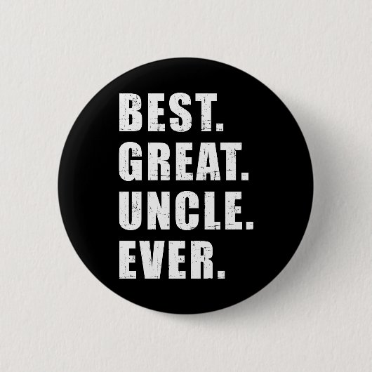 最高の素晴らし叔父 缶バッジ (正面)