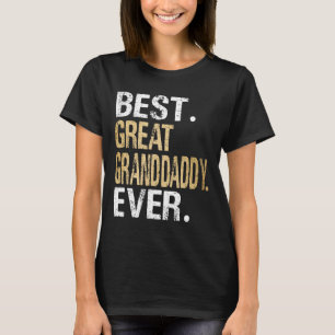 最高の素晴らしGranddaddy Ever特別な素晴らしGrandpa Tシャツ