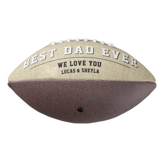 最高の素朴パパ父の日2写真コラージュ アメリカンフットボール (回転270)