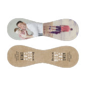 最高の素朴パパ父の日2写真コラージュ 野球ボール (パネル)