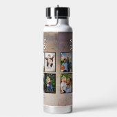 最高の素朴パパ父の日6写真 ウォーターボトル (右面)