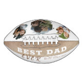 最高の素朴パパ3 Photo Collage Father's Day アメリカンフットボール (正面)