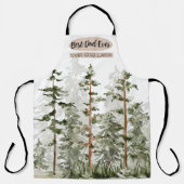 最高の素朴パパ エプロン (正面)