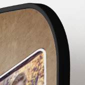 最高の素朴パパEver 3 Kids Photo Collage ピックルボールラケット (左詳細)