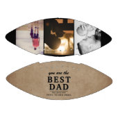 最高の素朴パパEver Father's Day 3 Photo アメリカンフットボール (パネル)