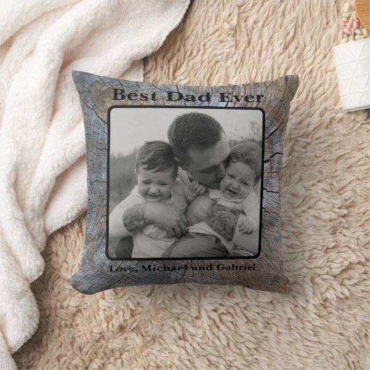 最高の素朴動揺して樹皮模様 クッション (ブランケット)