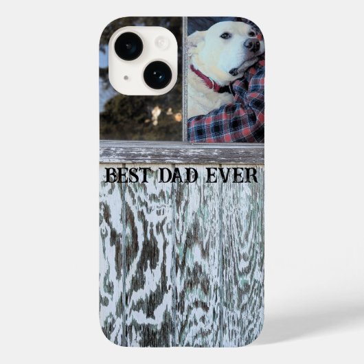 最高の素朴動揺してEver Wood Add Photo Case-Mate iPhoneケース (裏面)
