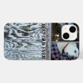 最高の素朴動揺してEver Wood Add Photo Case-Mate iPhoneケース (裏面 (横))