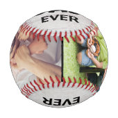 最高の素朴・エバーの写真名カスタム域 野球ボール (正面)