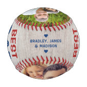 最高の素朴・エバーの写真名カスタム域 野球ボール (裏面)