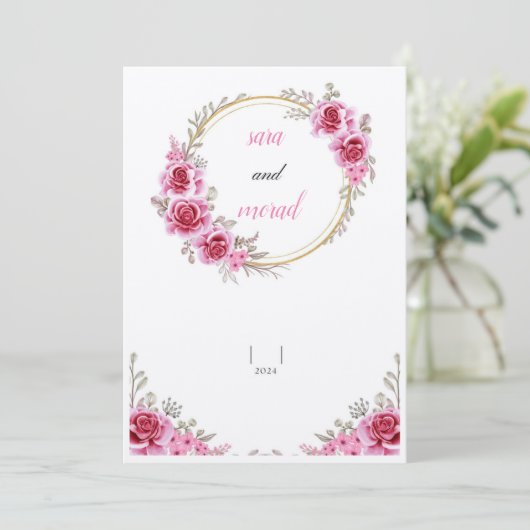 最高の結婚カード 招待状 (スタンド正面)