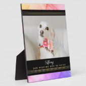 最高の結婚写真テンプレート フォトプラーク (側面)