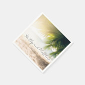 最高の結婚夏 スタンダードカクテルナプキン (角)