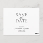 最高の結婚式招待状モデル ポストカード (裏面)