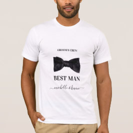 最高の結婚式 ウェディングパーティー ウェディング ブラック&ホワイト Tシャツ