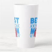 最高の編み物ママ エバー, 編み物ママ カフェラテマグ (正面)