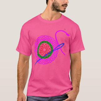 最高の編み物ママ Tシャツ