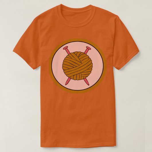 最高の編み物ママEver 540 Tシャツ (デザイン正面)