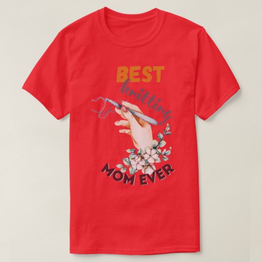 最高の編み物ママEver 569 Tシャツ (デザイン正面)